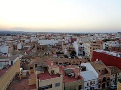 view from the terrace of Paterna tower