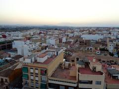 View from the terrace of Paterna tower