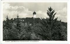 Karlsbad Cafe Restaurant Aussichtsturm 1930