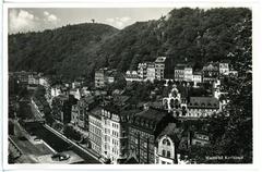 Blick auf Karlsbad in 1939