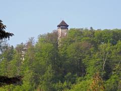 Aussichtsturm Diana at Freundschaftshöhe in Karlovy Vary