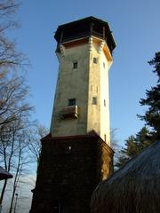 Diana outlook tower in Karlovy Vary