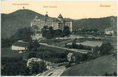 Hotel Imperial Ostseite in Karlsbad, 1914