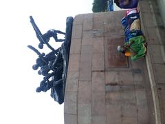 Triumph of Labour statue at Marina Beach, Chennai