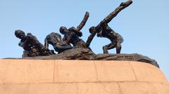 Workers Statue at Marina Beach in Chennai