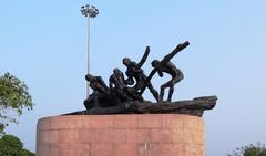 Statue of Labours at Marina Beach, Chennai, Tamilnadu