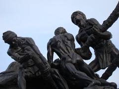 Triumph of Labour statue at Marina Beach, Chennai