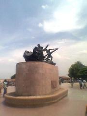 Labour statue at Marina Beach in Chennai, India