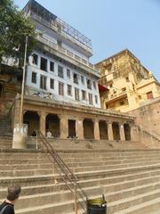 View of Tulsi Ghat in Varanasi, India