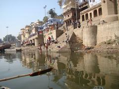 Varanasi India on the Ghats