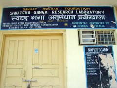 Sankat Mochan Foundation office and water testing lab