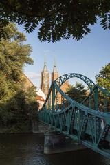 Most Tumski bridge in Wrocław