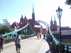 Most Tumski Bridge in Wrocław