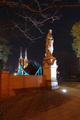 Ostrów Tumski at night, Wrocław