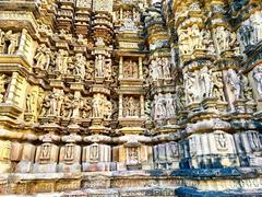 Vamana temple in Khajuraho from the 11th-century, dedicated to Vishnu's Vamana avatar