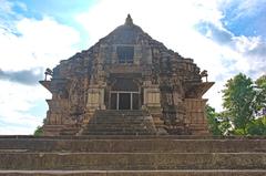 Vamana Temple entrance in Khajuraho
