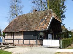 Historic porter's house in Beersel, Belgium