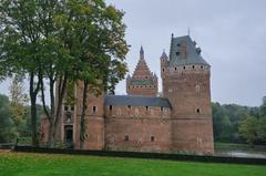 Feudal Castle of Beersel in Flemish Region