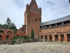 Kasteel van Beersel inner courtyard view