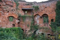 Feudal castle of Beersel in Flemish Region