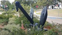 Large anchor near Veterans Museum at Balboa Park