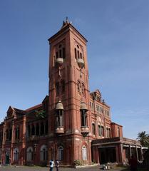 Victoria Hall in Chennai in ruins