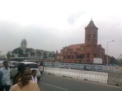 Victoria Hall and Rippon Building adjacent to Chennai Central Railway Station