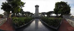 Panoramic view of The War Memorial, Chennai