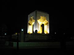 Memorial to the Revolutionary Martyrs in Ba Đình Square, Hanoi