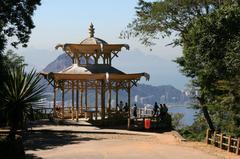 Neo-Chinese style pavilion located on Estrada Dona Castorina