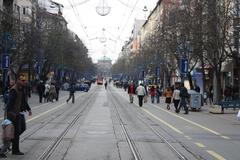 Boulevard Vitosha in Sofia