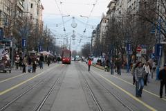 Boulevard Vitosha in Sofia