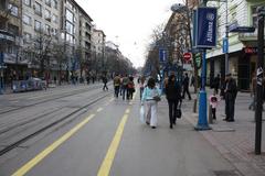 Boulevard Vitosha in Sofia