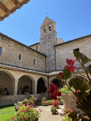 cloister of Saint-Damien convent in Assisi