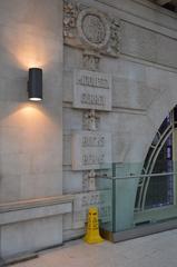 County list signboard at Waterloo Station