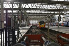 South Western Railway Class 707 departing Waterloo Station