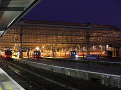 early morning departures at Waterloo Station October 2007