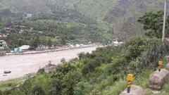 Bhuntar town in Kullu district, Himachal Pradesh