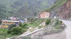 Bhuntar town in Kullu district, Himachal Pradesh