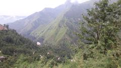 Bhuntar town in Kullu district, Himachal Pradesh