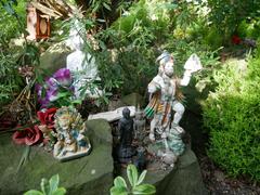 religious assemblage in Buddhapadipa Temple grounds