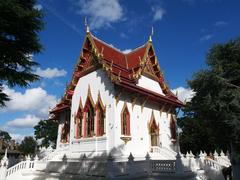 Wat Buddhapadipa Temple southwest view Wimbledon