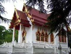 Thai temple viharn in London Wimbledon