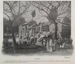 Tonkin pavilion at the 1900 Paris World Fair