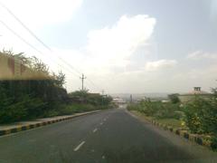 top of Bhujiyo mountain from Bhuj