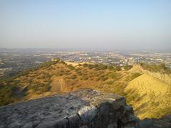 amazing golden view of Bhujiyo Dunger in the morning