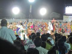 Navratri garba competition in Bhuj, India