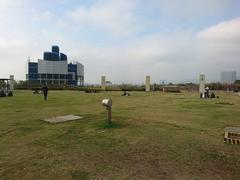 Lawn of West Kowloon Waterfront Promenade