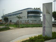 West Kowloon Waterfront Promenade in Hong Kong