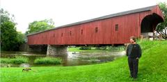 Bob Jonkman at the Kissing Bridge